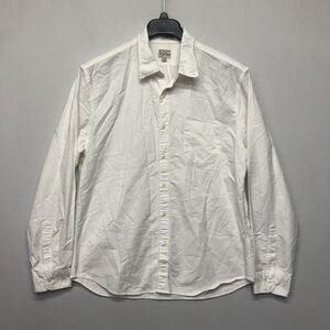 J Crew Men Slim Fit Long Sleeve Button Shirt Top Size Extra Large White M141 -24